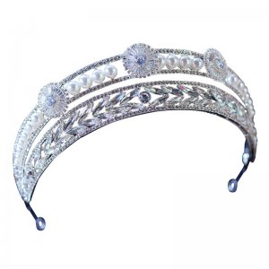 Rhinestone Crown For Bride